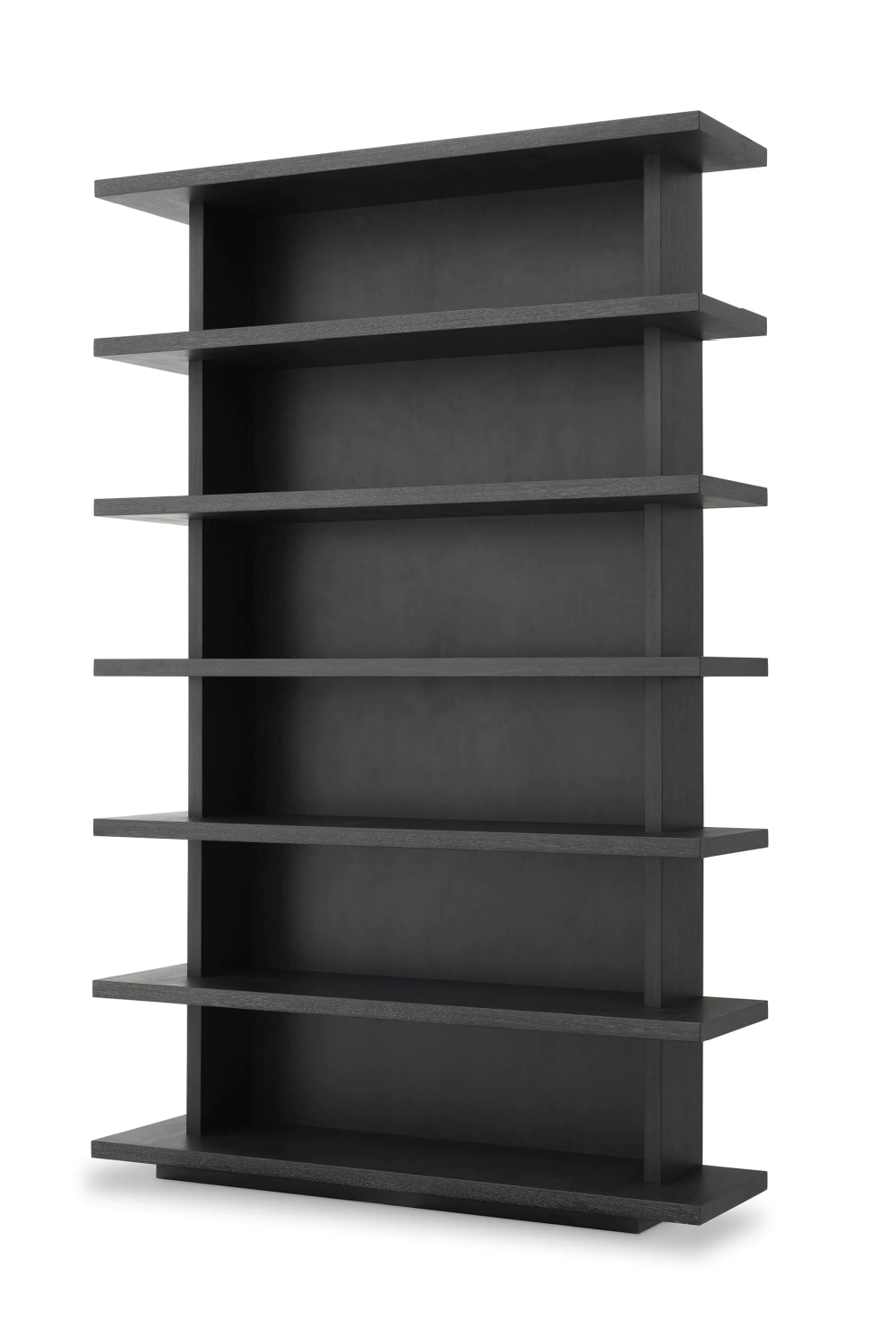 Charcoal Gray Oak Bookcase Malibu | Eichholtz Miami