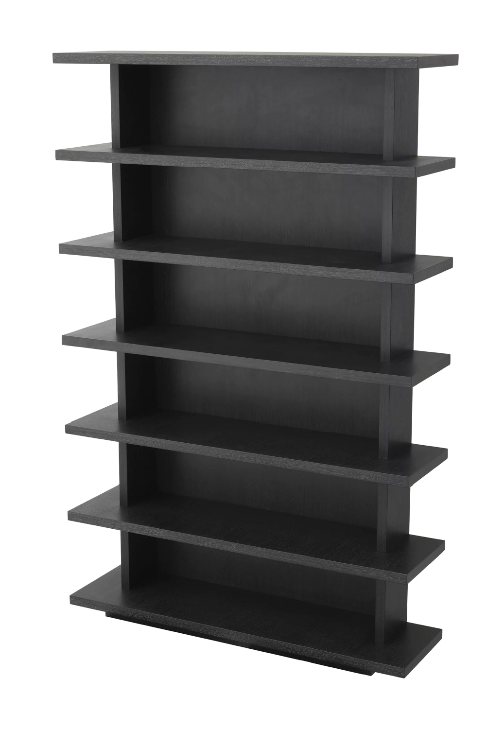 Charcoal Gray Oak Bookcase Malibu | Eichholtz Miami