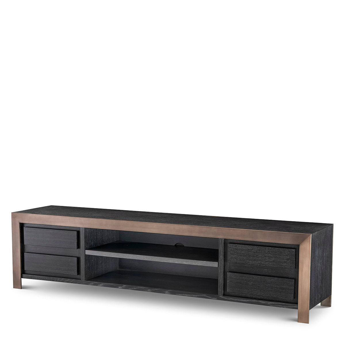 Sleek Oak TV Cabinet Talbot | Eichholtz Miami