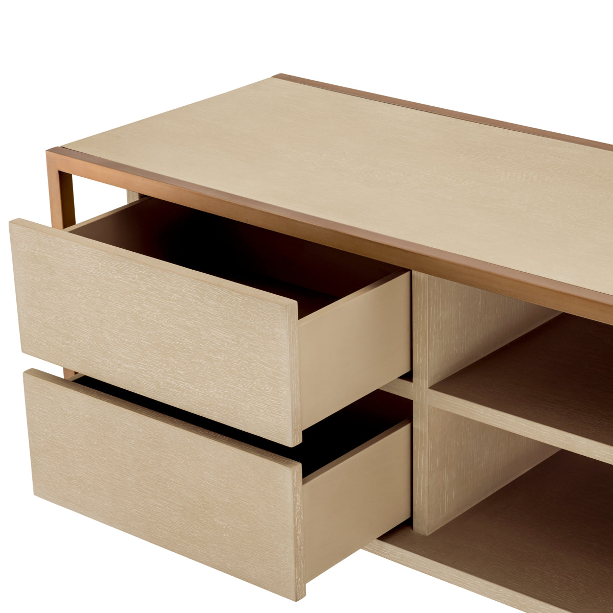 Minimalist Wooden TV Cabinet Wilmot | Eichholtz Miami