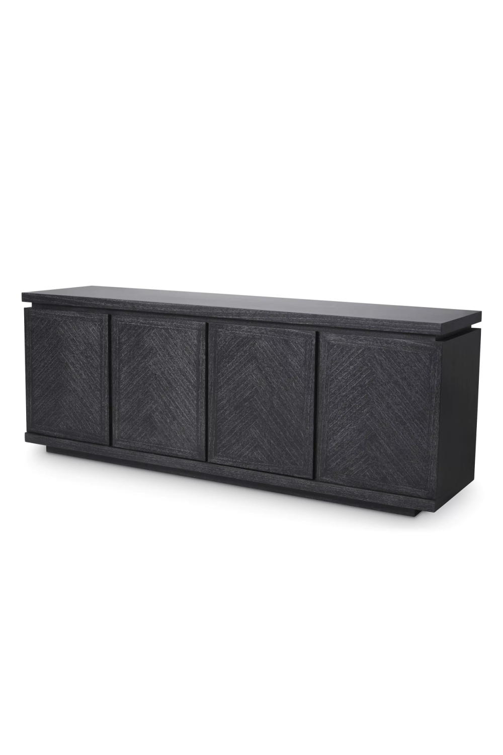 Charcoal Gray Oak Sideboard Bowen | Eichholtz Miami