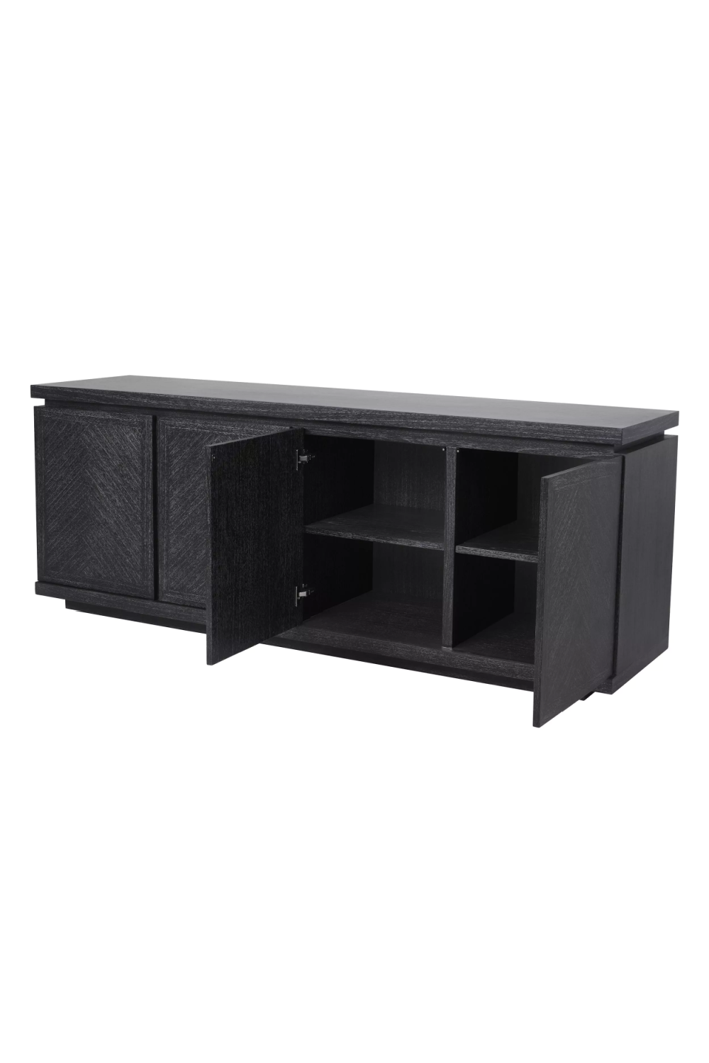 Charcoal Gray Oak Sideboard Bowen | Eichholtz Miami