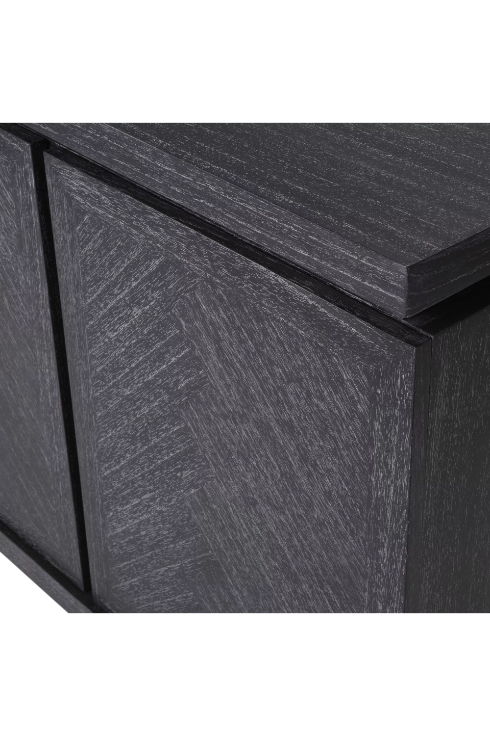 Charcoal Gray Oak Sideboard Bowen | Eichholtz Miami