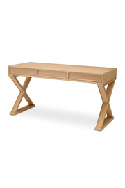 Natural Oak Desk Sardinia | Eichholtz Miami