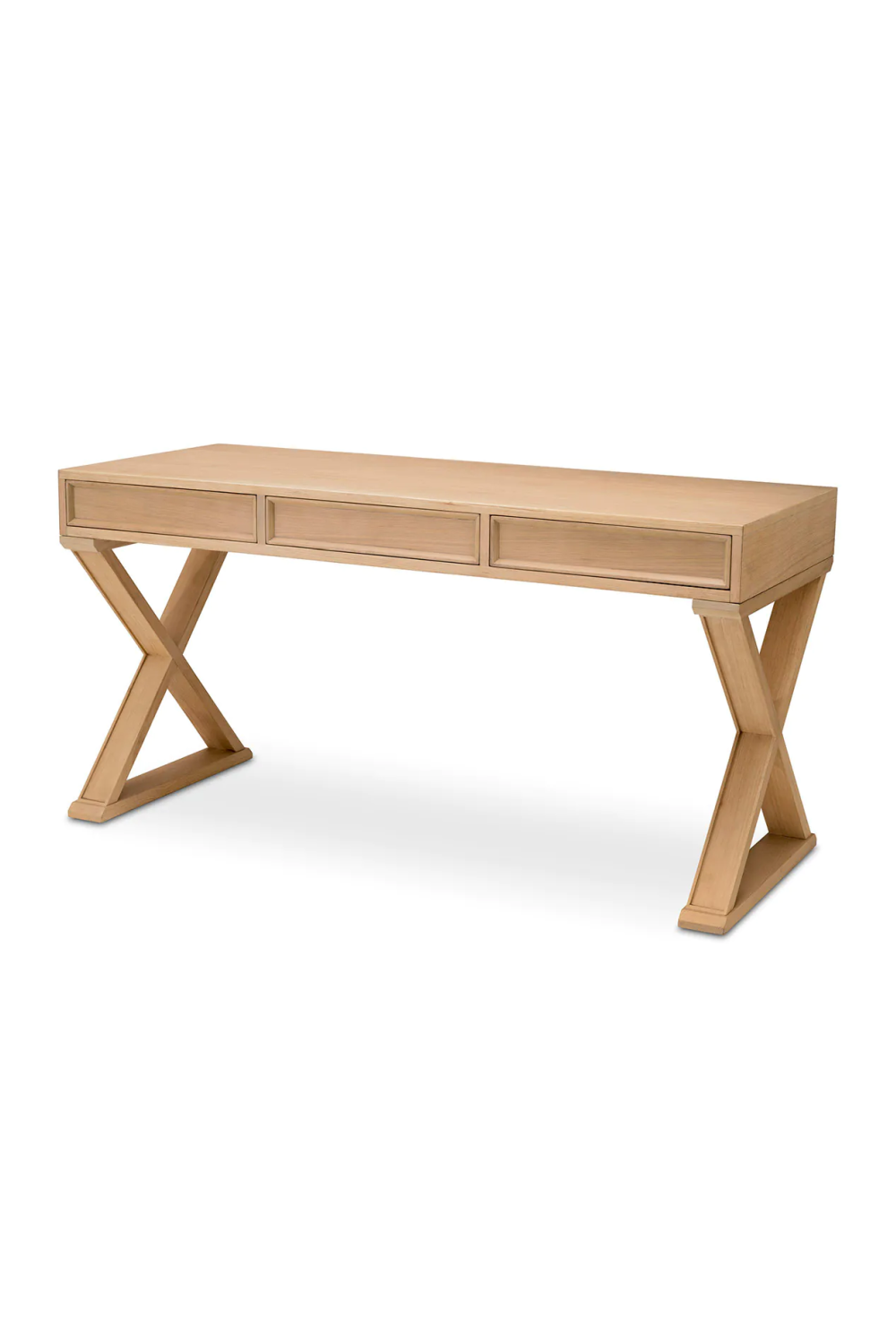 Natural Oak Desk Sardinia | Eichholtz Miami