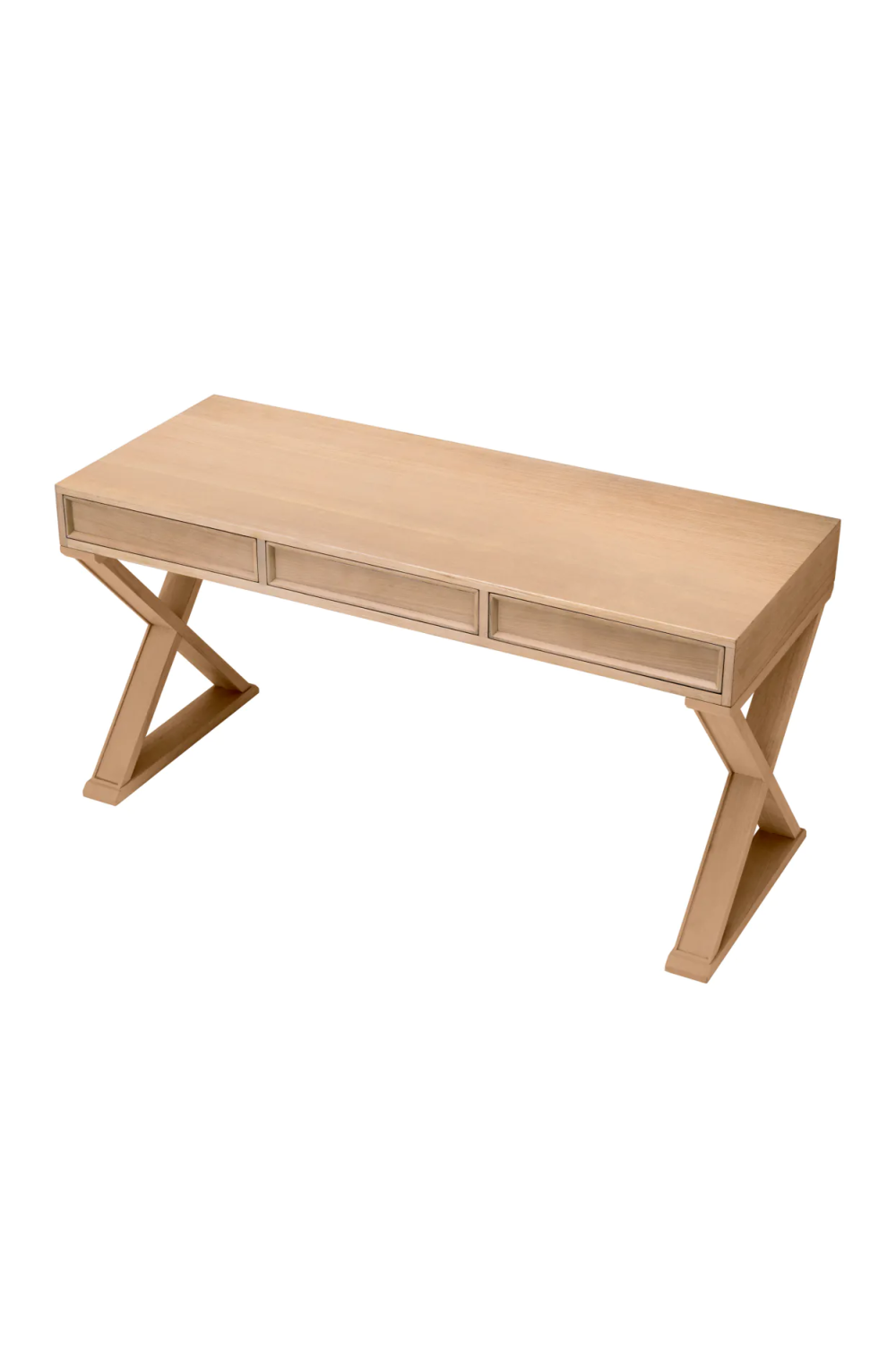 Natural Oak Desk Sardinia | Eichholtz Miami