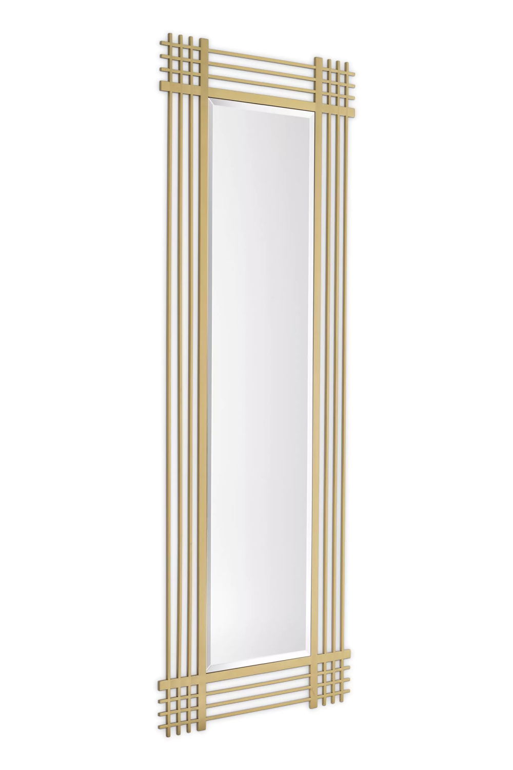 Rectangular Brass Mirror Pierce | Eichholtz Miami