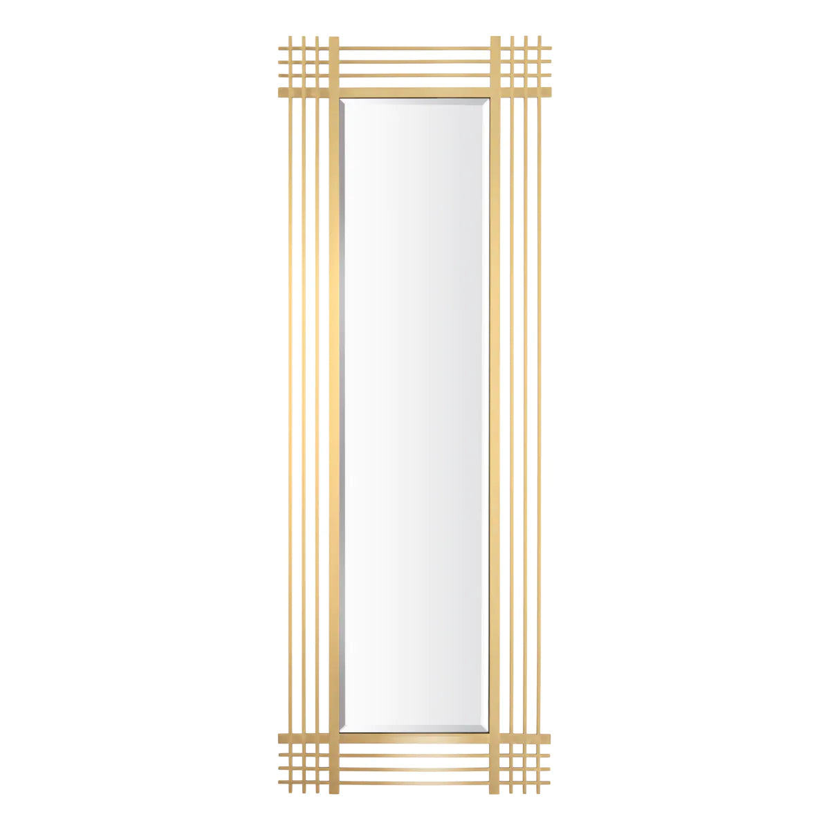 Rectangular Brass Mirror Pierce | Eichholtz Miami