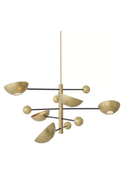 Antique Brass Bowls Chandelier Salinas | Eichholtz Miami