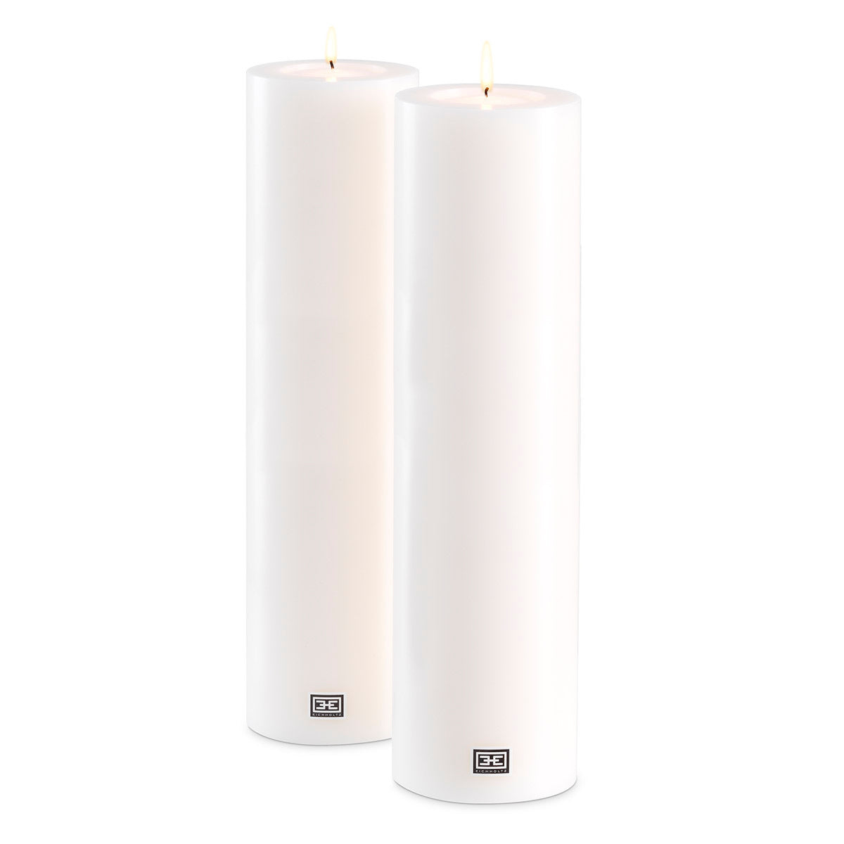 White Artificial Candle Holder (2) | Eichholtz Miami