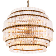 Tiered Glass Tubes Chandelier Scottsdale | Eichholtz Miami