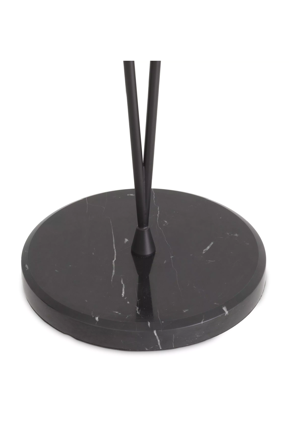 White Glass Shade Floor Lamp Duco | Eichholtz Miami