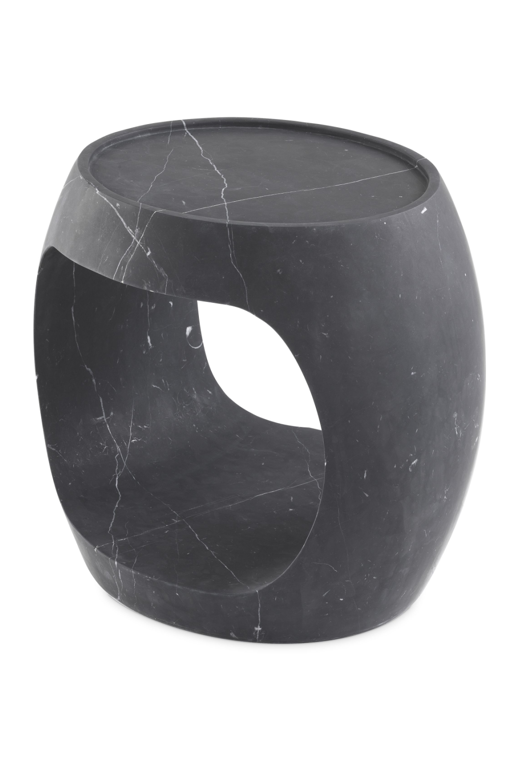 Marble Side Table Low Clipper | Eichholtz Miami