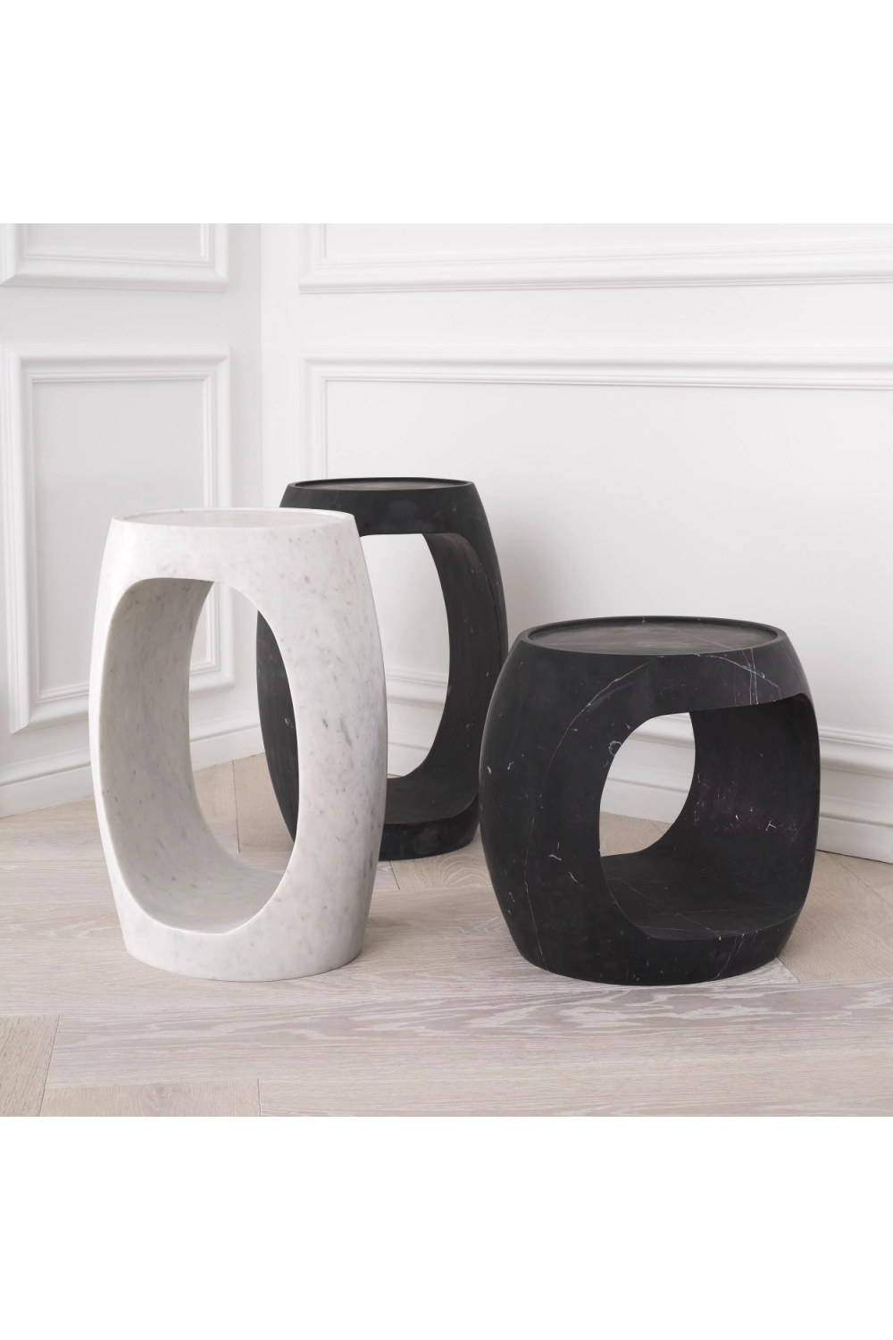 Marble Side Table Low Clipper | Eichholtz Miami