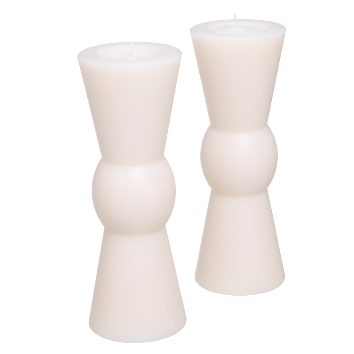 White Artificial Candle Set (2) L Arto | Eichholtz Miami