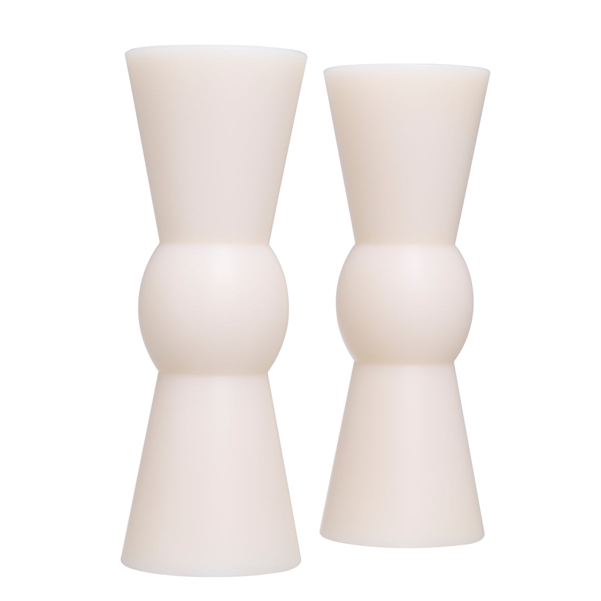 White Artificial Candle Set (2) Arto | Eichholtz Miami