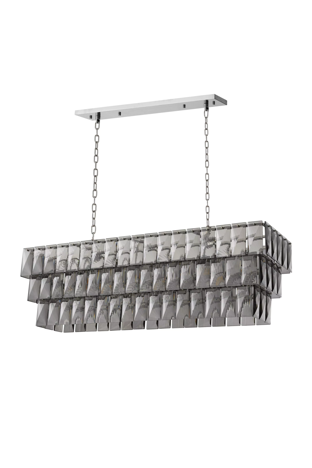 Crystal Rectangular Chandelier Amazone | Eichholtz Miami