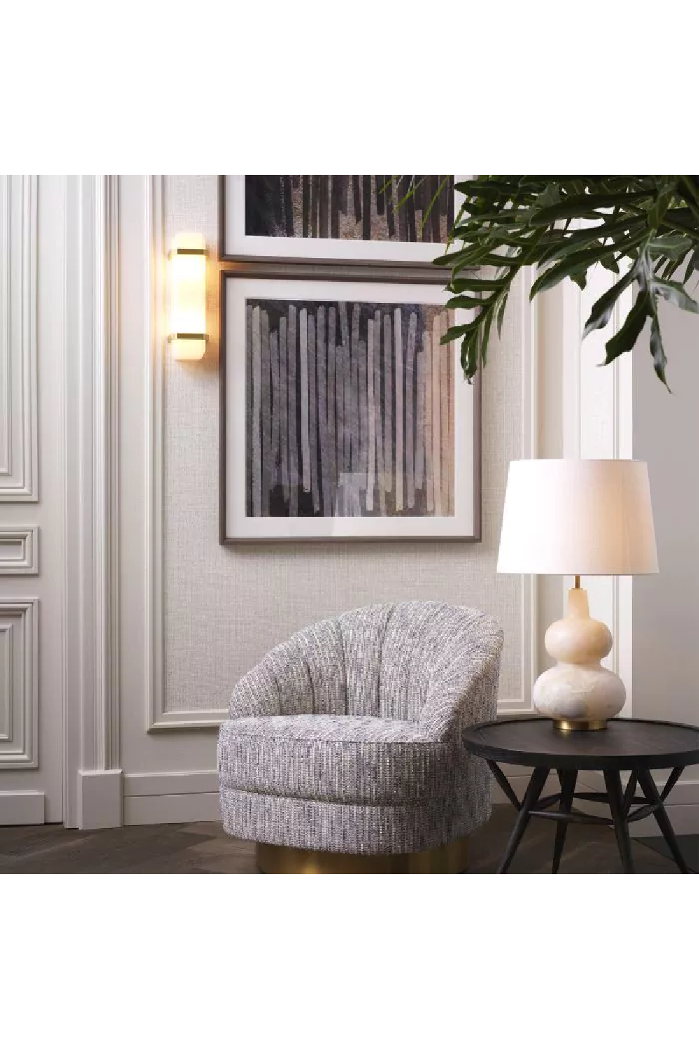 Abstract Art Prints (2) Thierry Montigny I | Eichholtz Miami