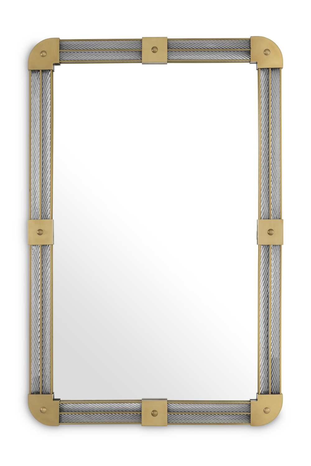 Clear Glass Framed Mirror Heracles | Eichholtz Miami
