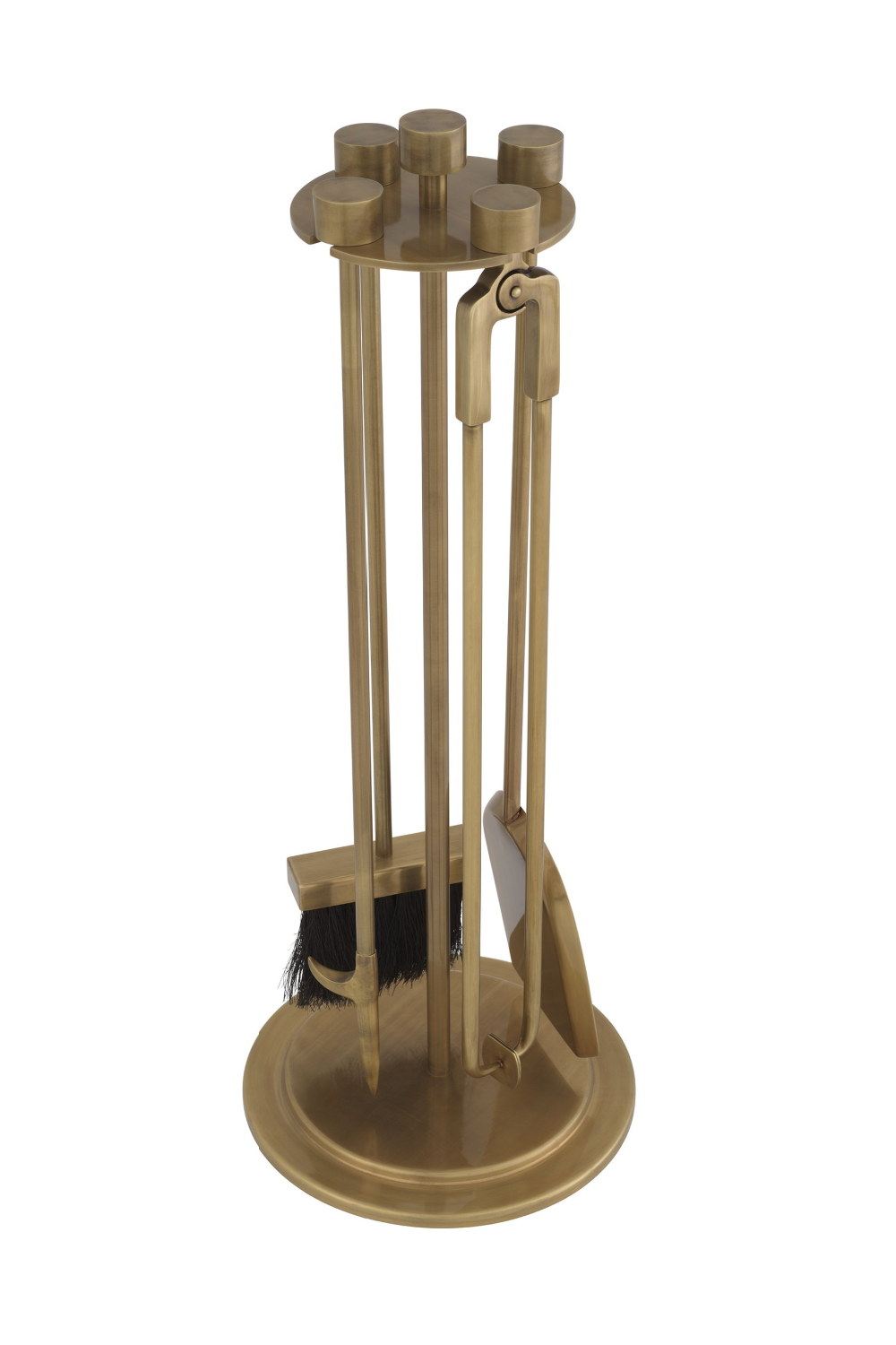 Brass Fire Tools Set Lara | Eichholtz Miami