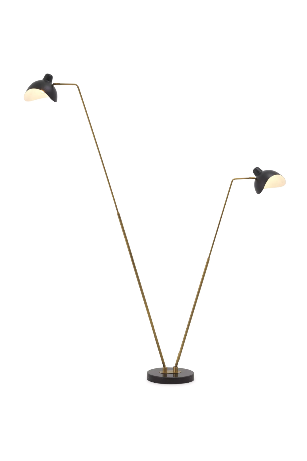 Industrial Double Floor Lamp Asta | Eichholtz Miami