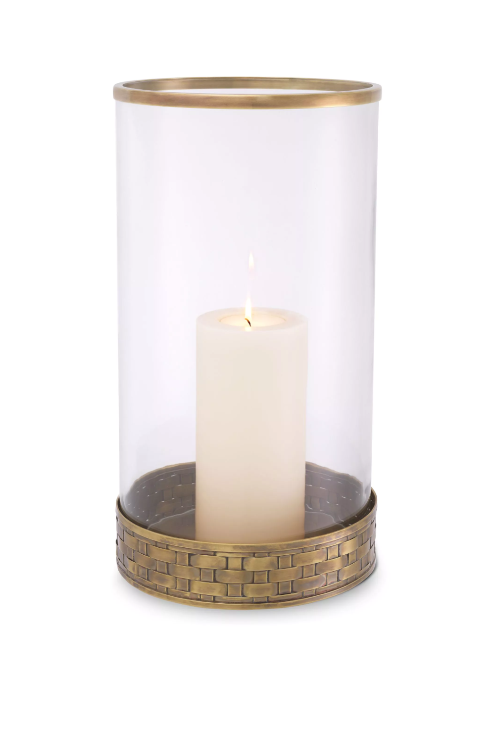 Vintage Brass Classic Hurricane Lausanne | Eichholtz Miami