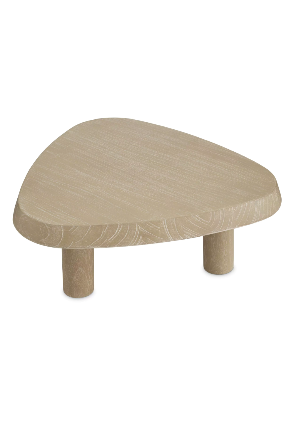 Triangular Wooden Coffee Table S Briel | Eichholtz Miami