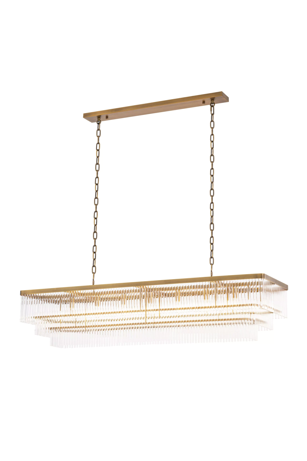Glass Rods Chandelier East | Eichholtz Miami