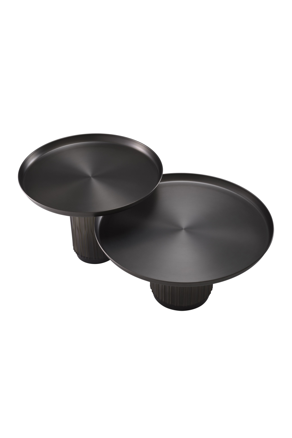 Gunmetal Coffee Table Set (2) Zachary | Eichholtz Miami