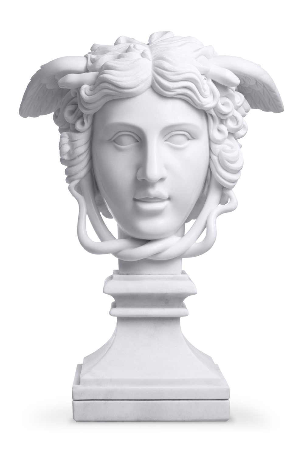 White Marble Sculpture Medusa | Eichholtz Miami