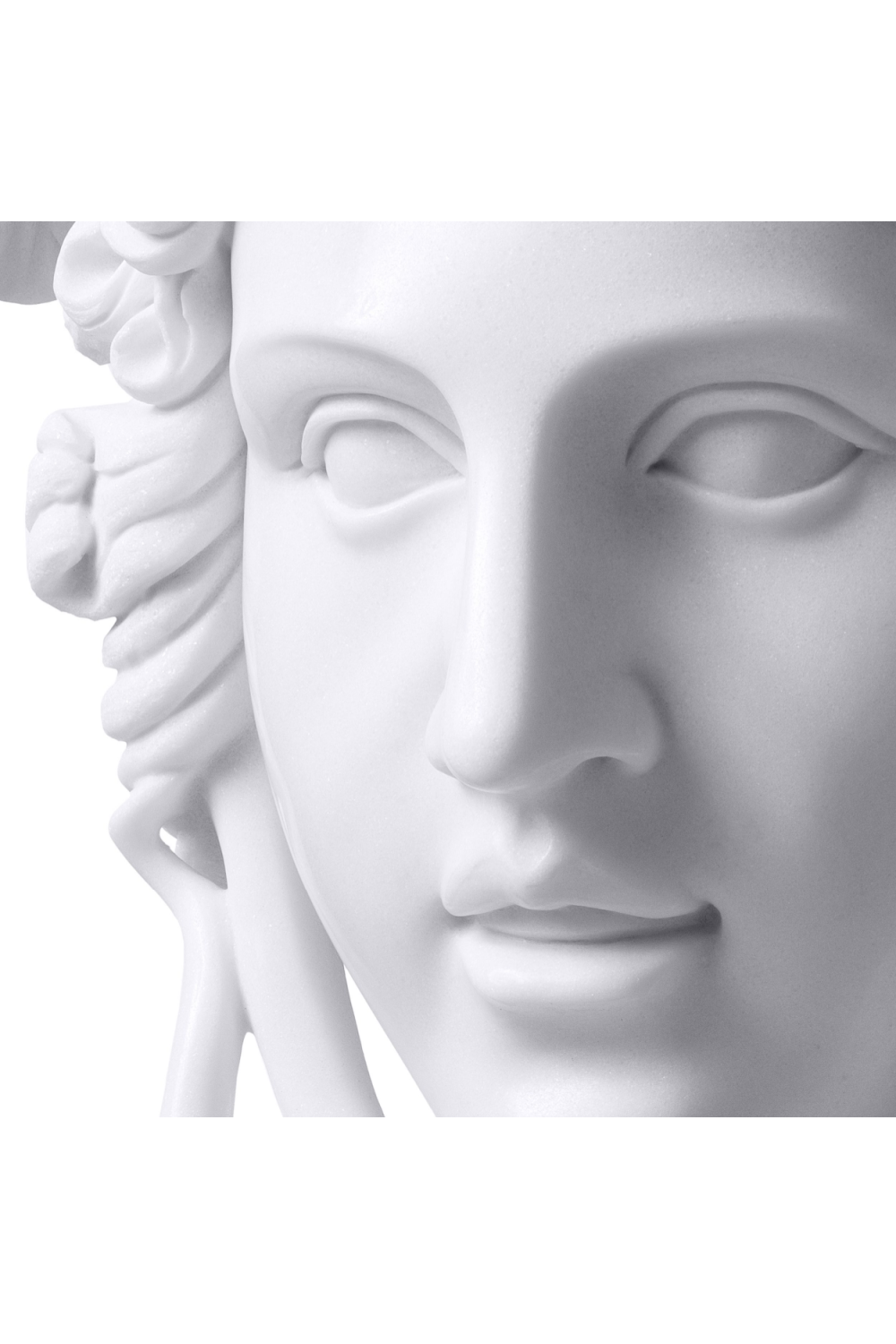 White Marble Sculpture Medusa | Eichholtz Miami