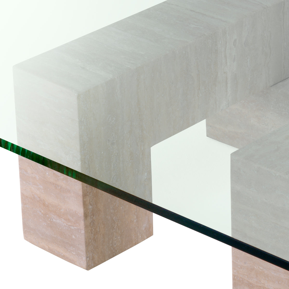 Square Glass Coffee Table Ikal | Eichholtz Miami