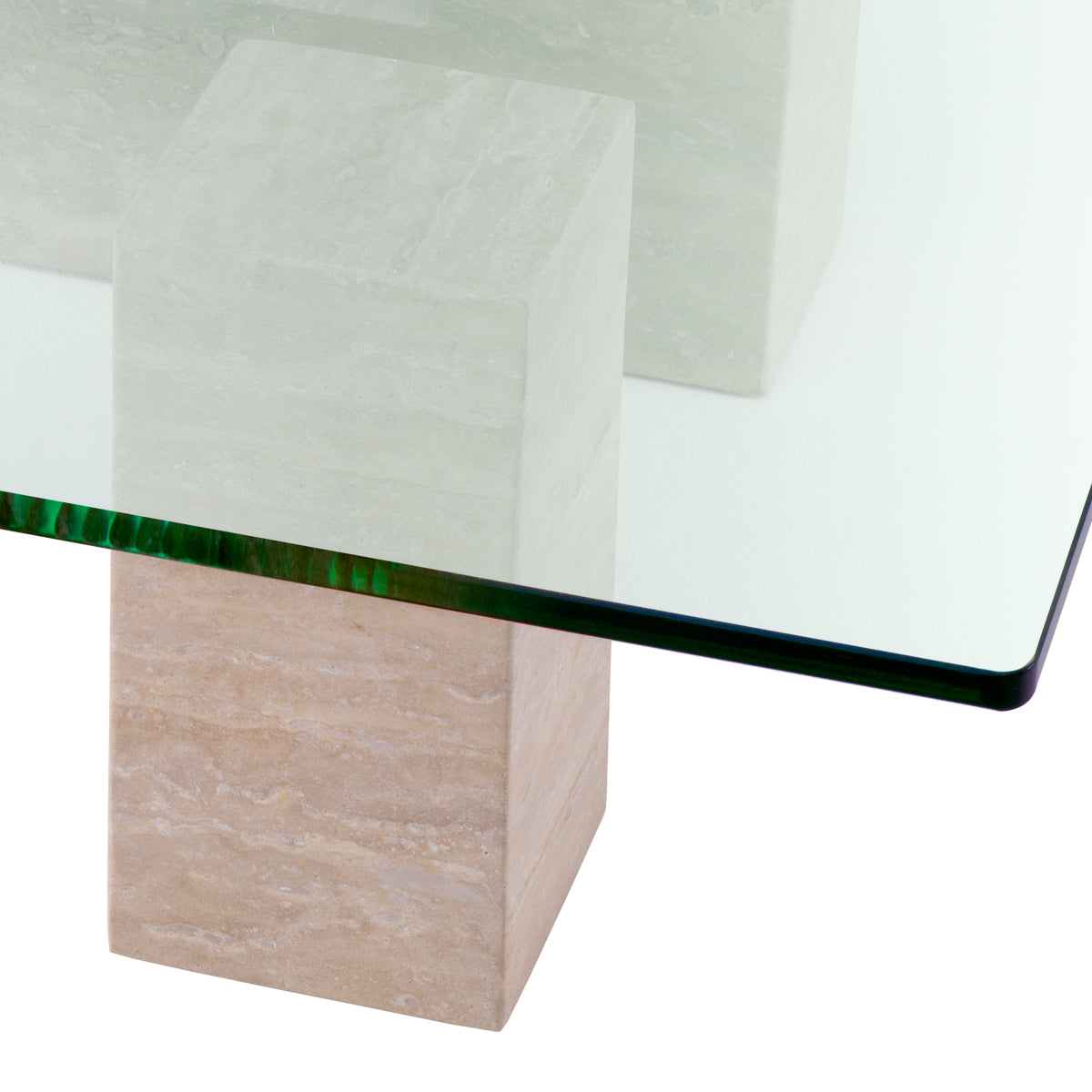 Square Glass Coffee Table Ikal | Eichholtz Miami