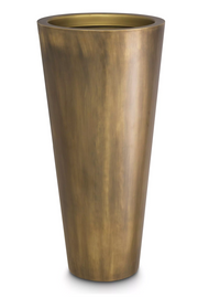 Conical Brass Planter Oberoi | Eichholtz Miami