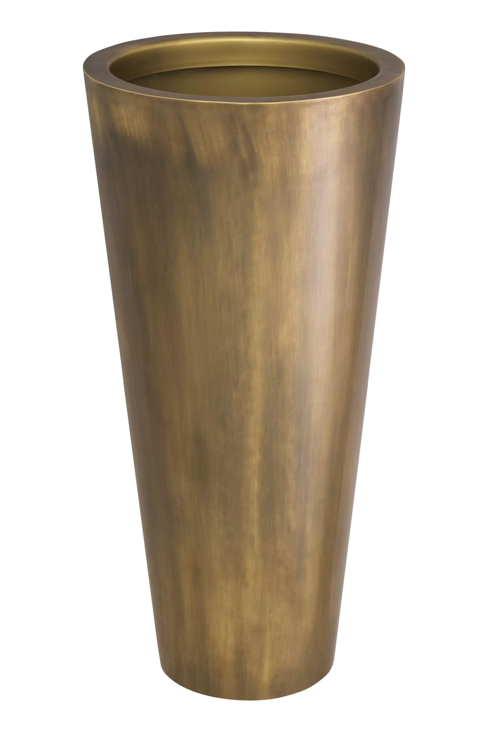 Conical Brass Planter Oberoi | Eichholtz Miami