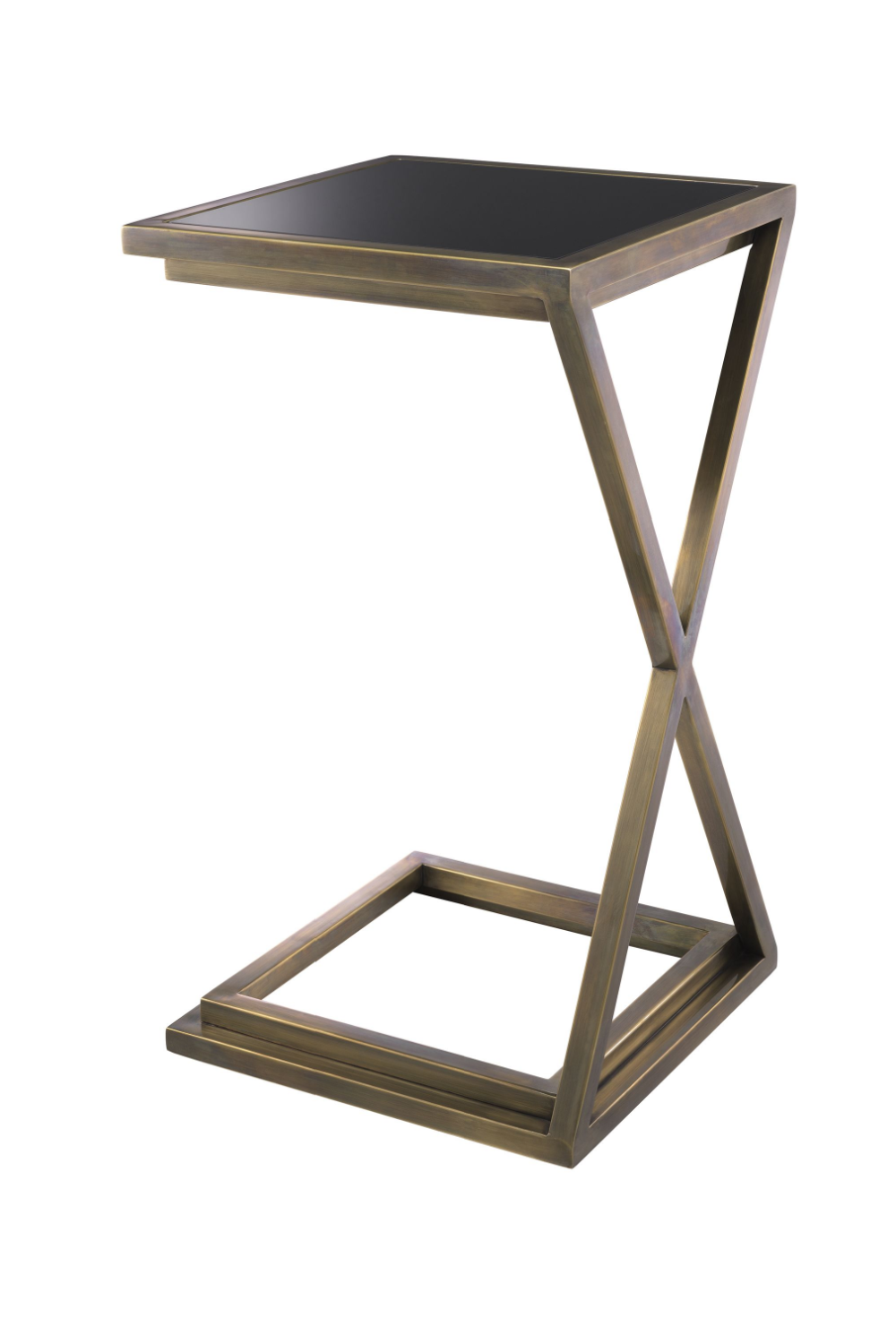 Glass Side Table Cross | Eichholtz Miami