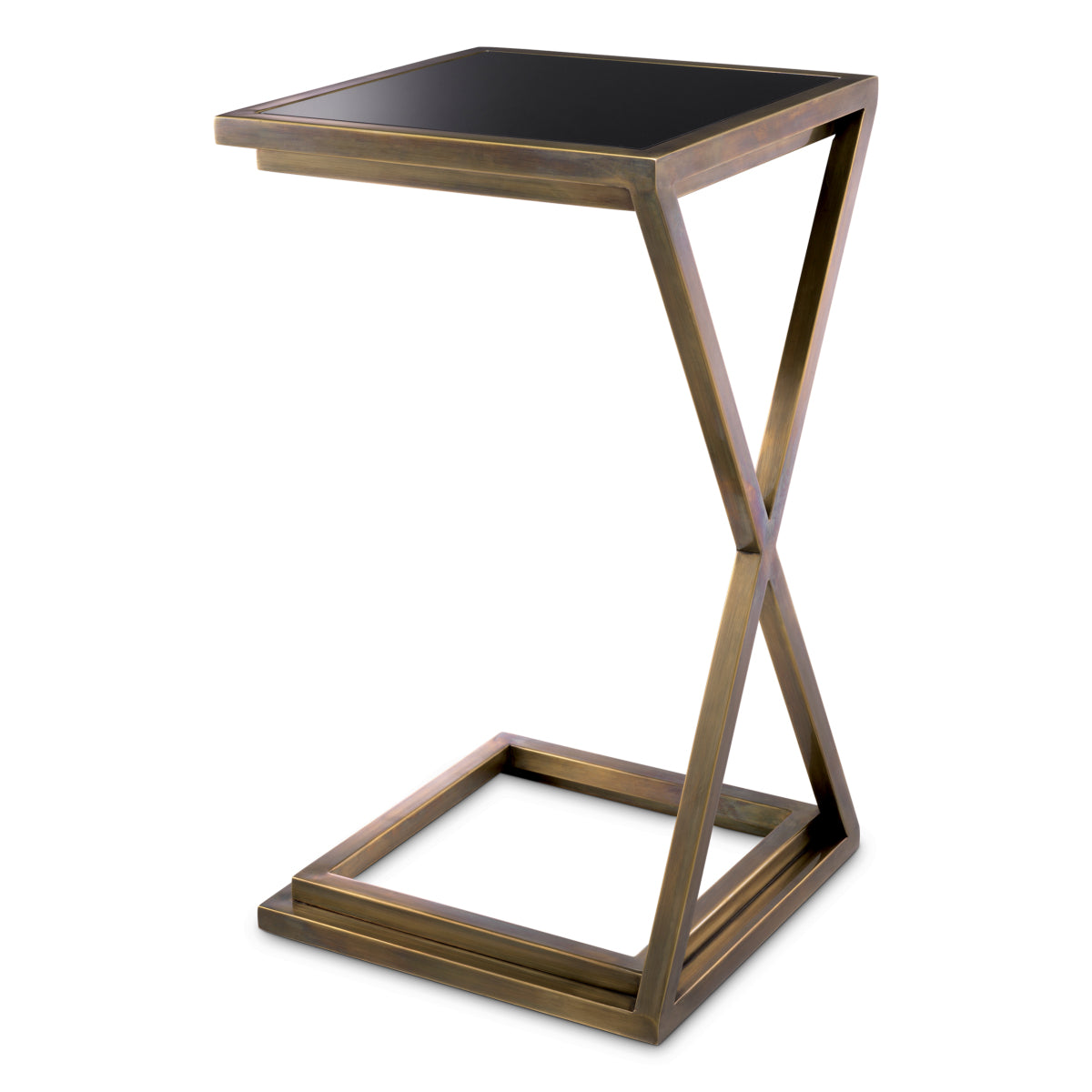 Glass Side Table Cross | Eichholtz Miami