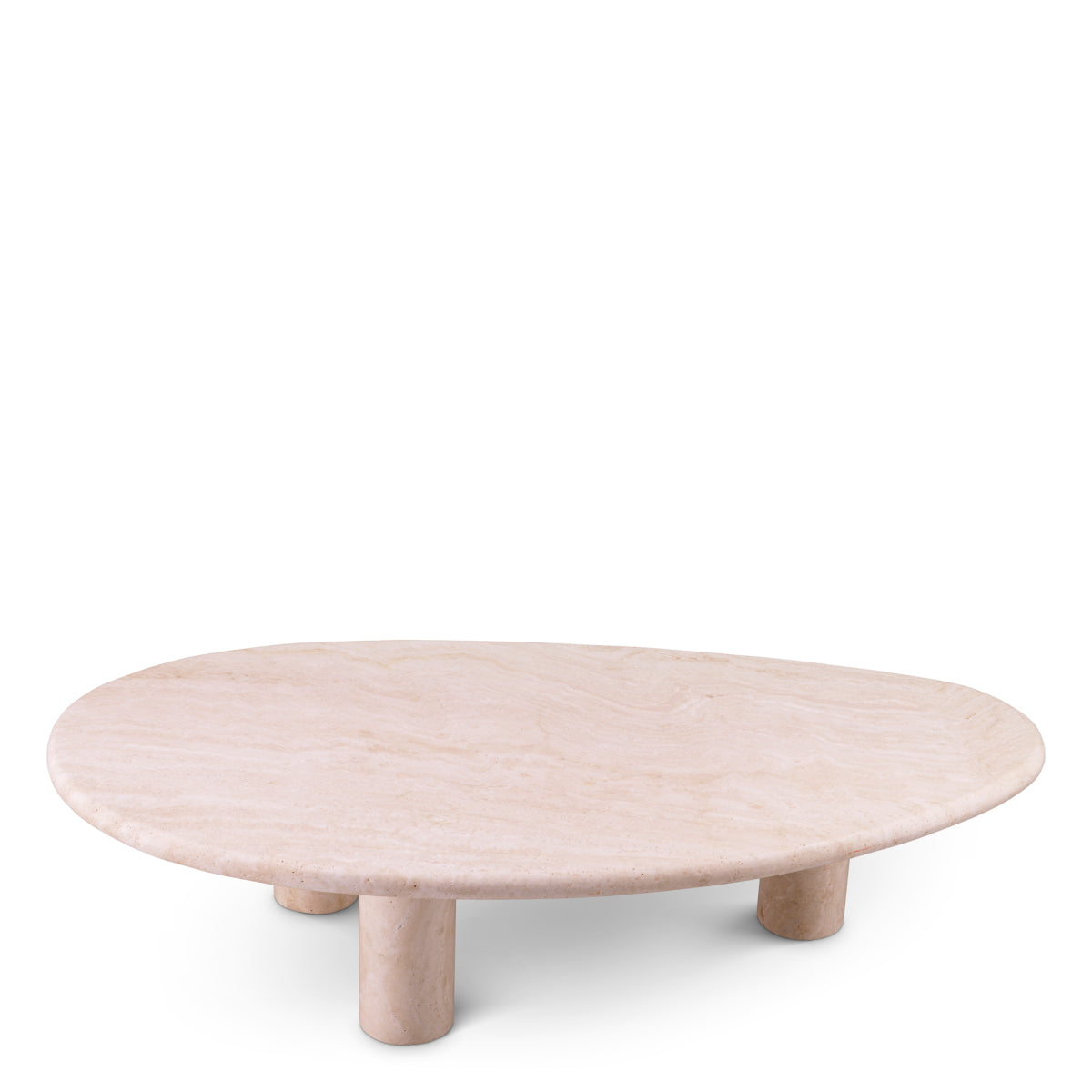 Travertine Coffee Table Prelude | Eichholtz Miami