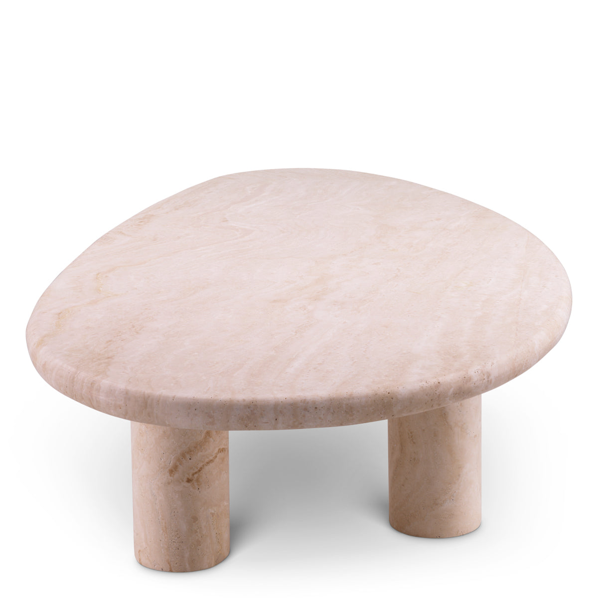 Travertine Coffee Table Prelude | Eichholtz Miami