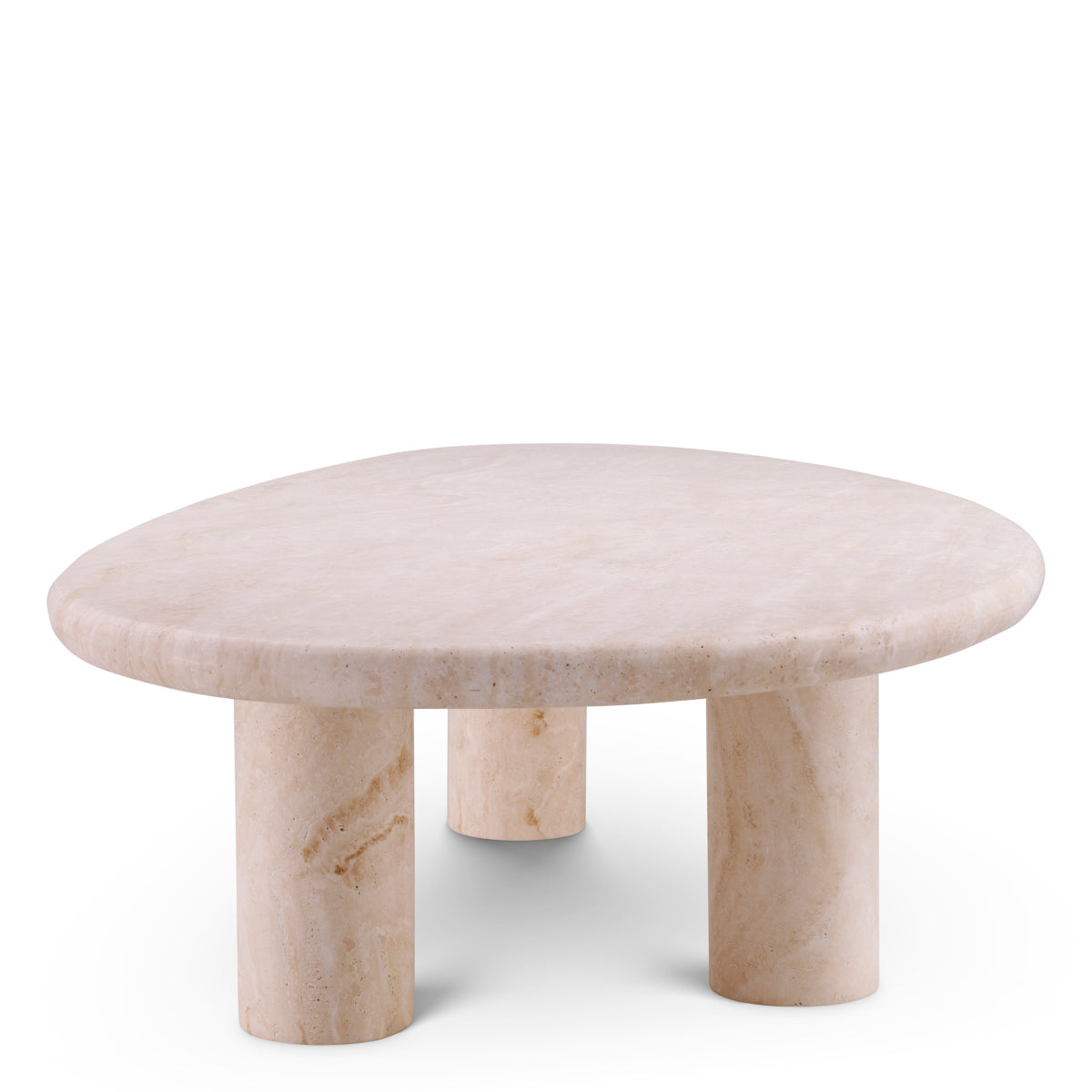 Travertine Coffee Table Prelude | Eichholtz Miami