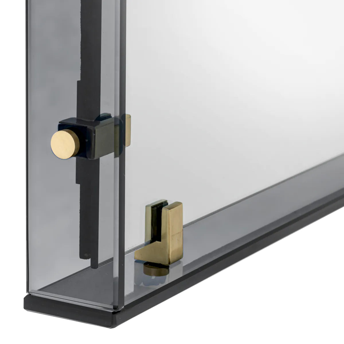 Smoke Glass Framed Mirror Verona | Eichholtz Miami