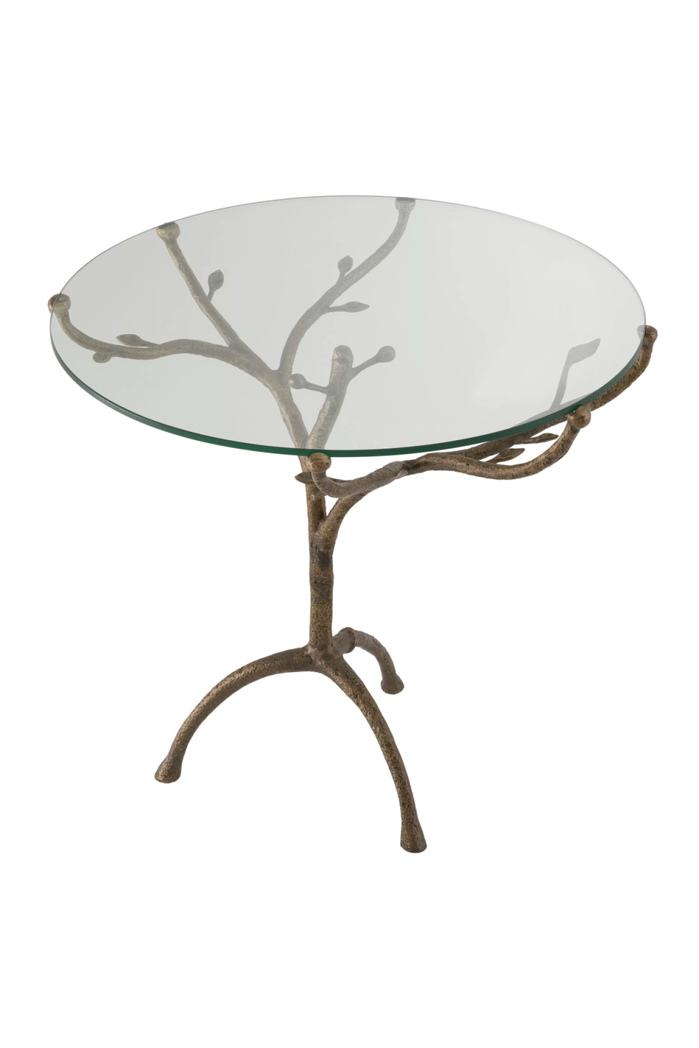 Tripod Glass Centre Table Christophe | Eichholtz Miami