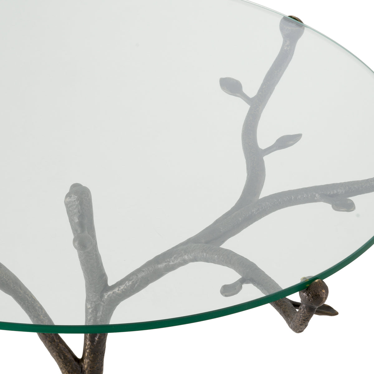 Tripod Glass Centre Table Christophe | Eichholtz Miami
