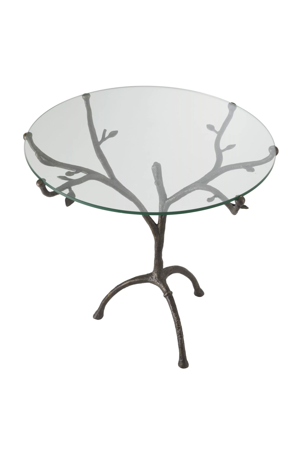 Tripod Glass Centre Table Christophe | Eichholtz Miami