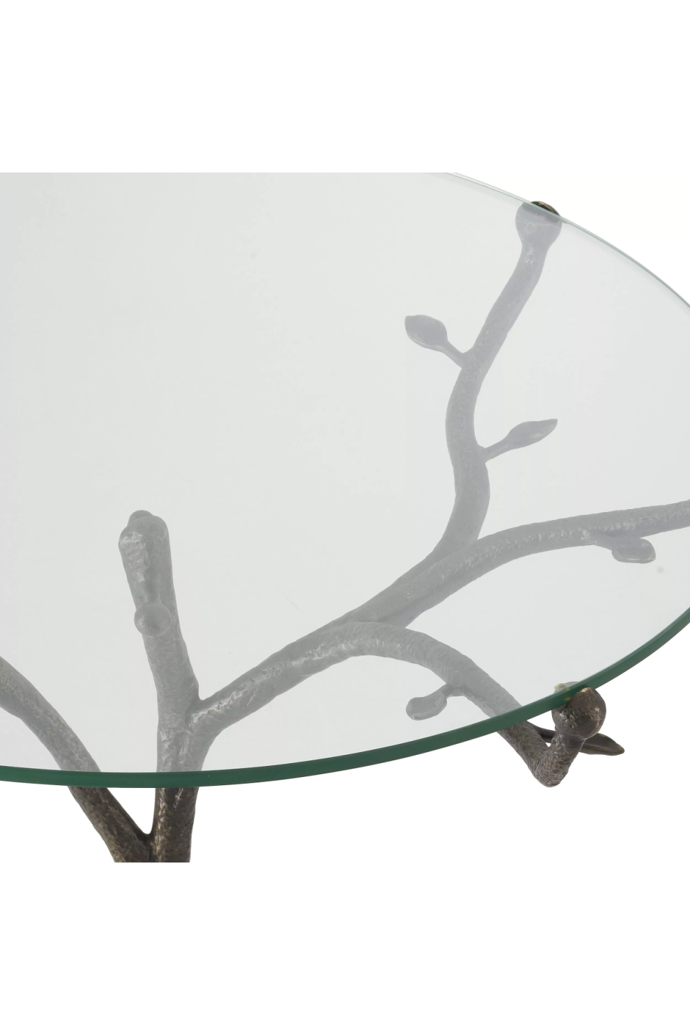 Tripod Glass Centre Table Christophe | Eichholtz Miami