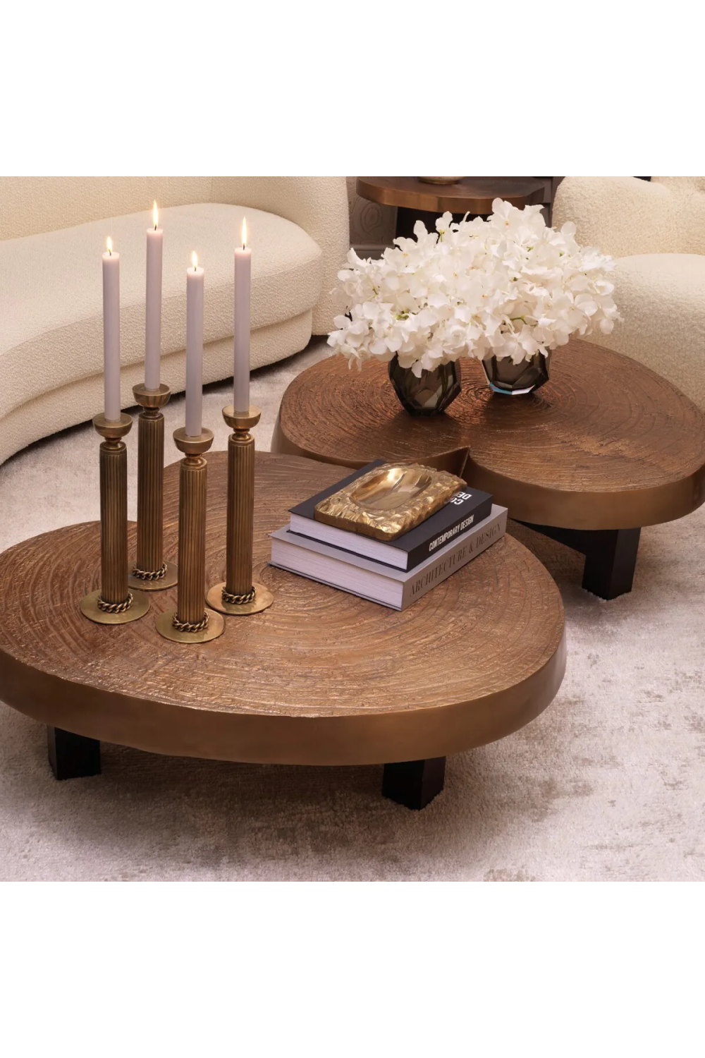 Antique Gold Coffee Table | Eichholtz Anabelle | Eichholtzmiami.com
