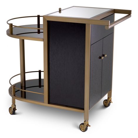 Contemporary Oak Trolley Bellini | Eichholtz Miami