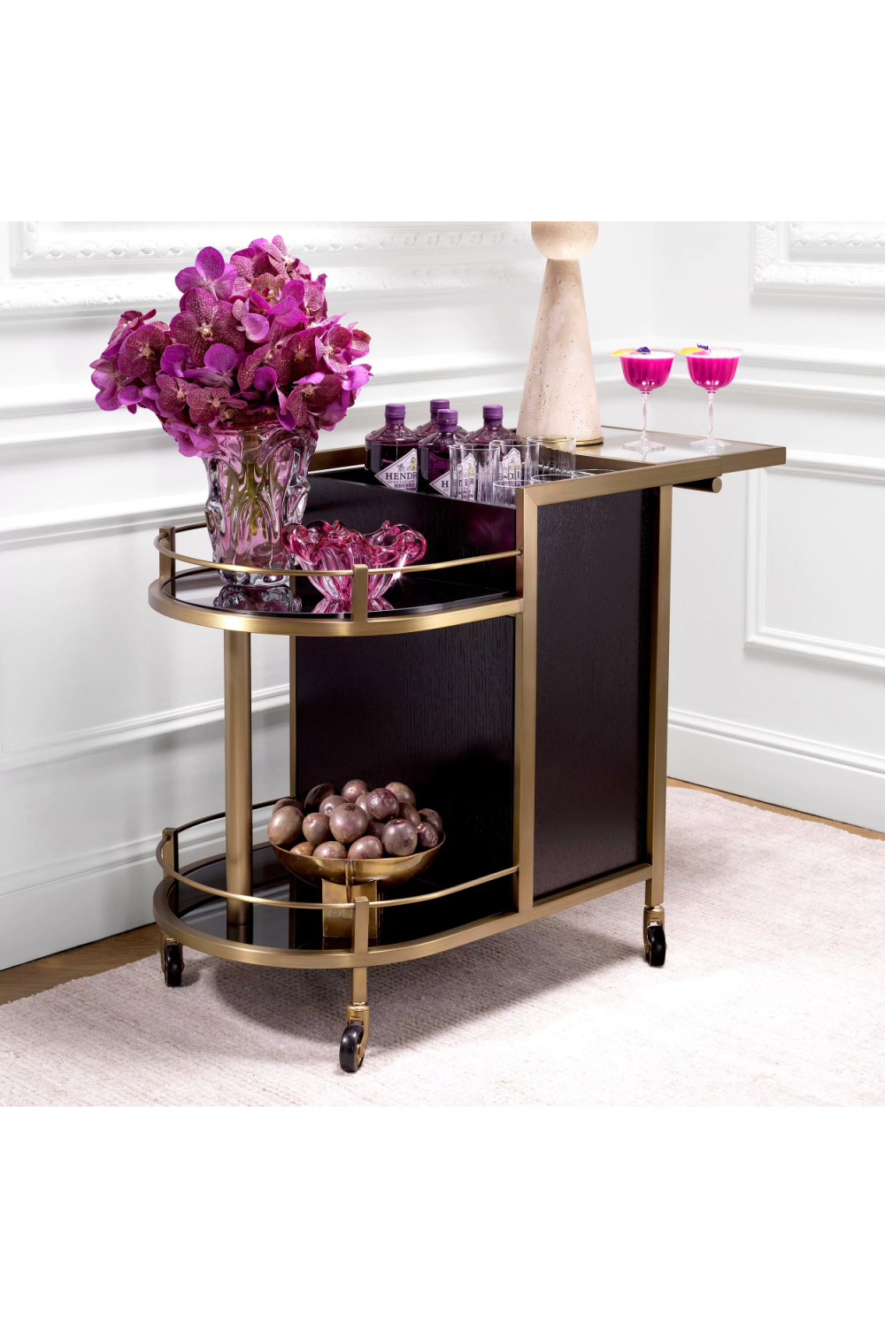 Contemporary Oak Trolley Bellini | Eichholtz Miami