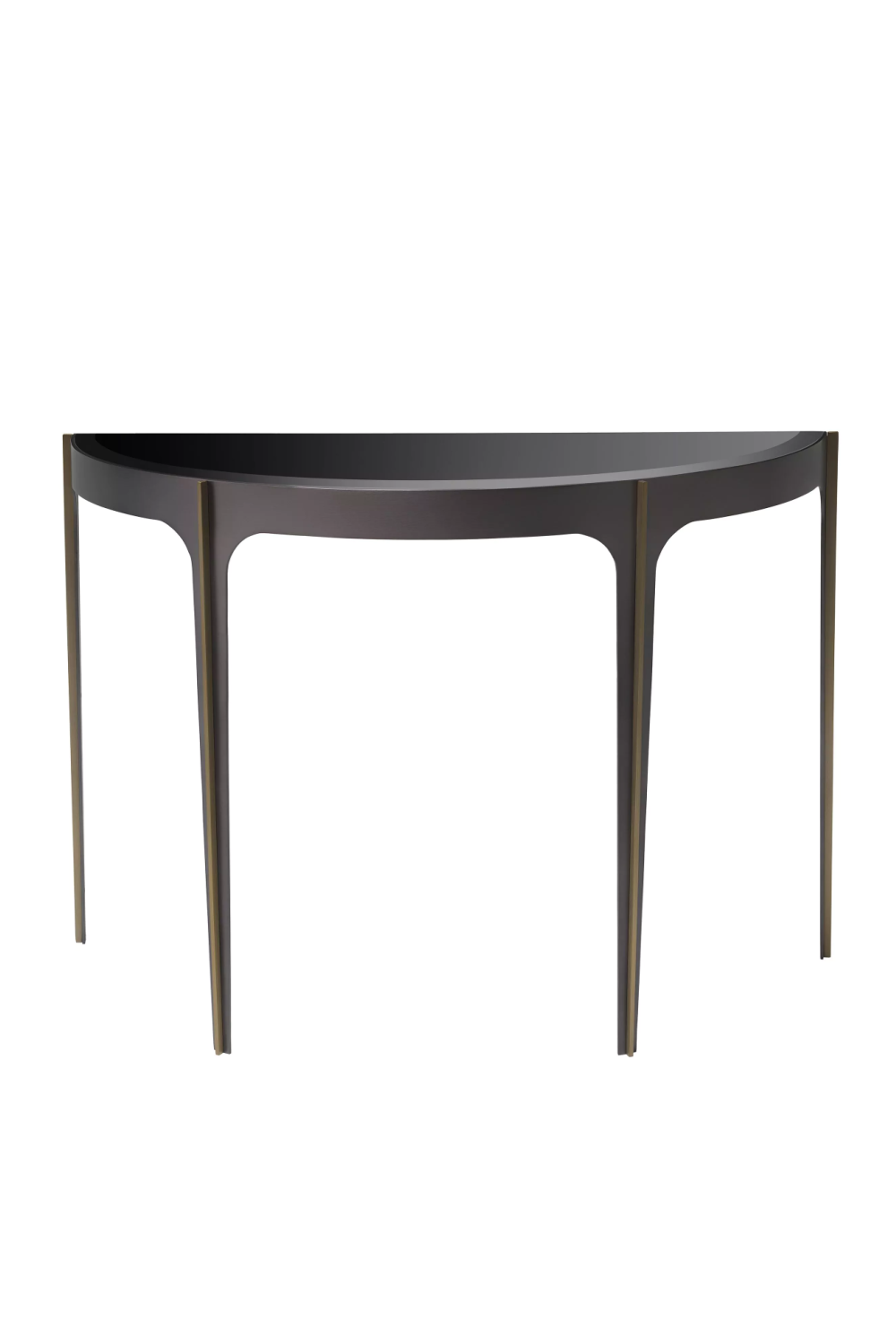 Semi-Circular Glass Console Table Artemisa | Eichholtz Miami