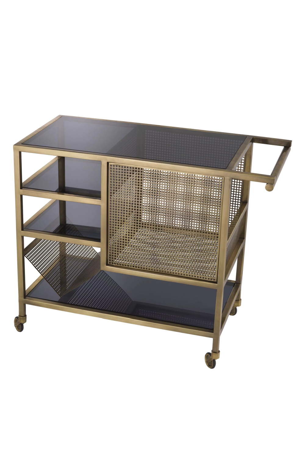 Vintage Brass Trolley Sterling | Eichholtz Miami